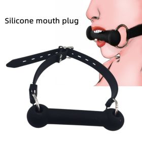 Oral Mouth Gag BDSM Bite Silicone Dog Bone Gag Mouth Gag SM Bondage Restraint Mouth Plug Adult Sex Toys Ball Gag For Adult Games - SM49