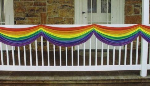 Gaysentials Rainbow Bunting Decoration + 5 feet - PHSGS503