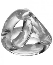 Oxballs Atomic Jock Tri-Sport 3 Ring Sling Ring Clear - TCN-OXAJ1076CLR