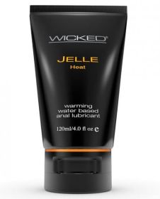 Wicked Jelle Heat Warming Anal Lubricant 4oz - WIC037