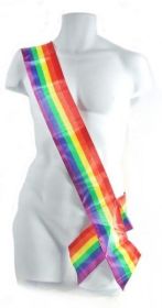 Gaysentials Rainbow Sash O/S - PHSGS16