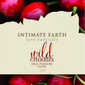 Intimate Earth Wild Cherries Flavored Glide Foil Pack .10oz - IE040F