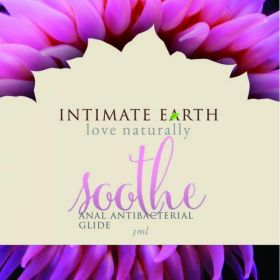 Intimate Earth Soothe Anal Anti Bacterial Glide Foil Pack .10oz - IE035F