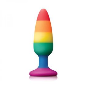 Colours Pride Edition Pleasure Plug Medium Rainbow - NSN040853