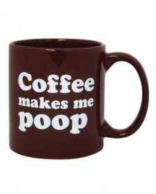 Attitude mug coffee makes me poop - 22 oz - TCN-8635-05