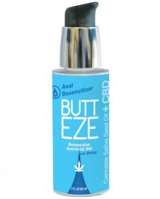 Butt Eze Anal Desensitizing Lubricant with Hemp Seed Oil 2oz - TCN-BABE20