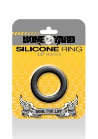 Boneyard Silicone Ring 1.6 inches Black - CHABY0140