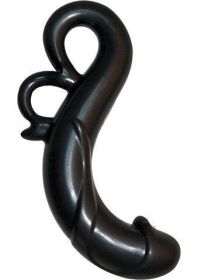 The Velvet Kiss Collection Little Dragon Silicone Dong - Black - NW22253