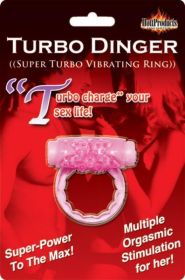 Humm Dinger Turbo Vibrating Cock Ring Purple - HO2275