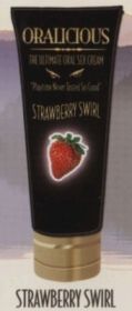 Oralicious Oral Sex Cream Strawberry 2oz - HO2151