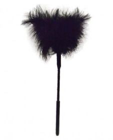 Sex &amp; Mischief Feather Tickler Black - SS10070