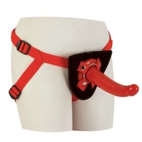 Red Rider Adjustable Strap On With 7 Inch Dong - SE7658-11