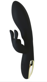 Agrippina ‚Äì Waterproof Rabbit Vibrator - Black