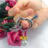 Heart-shaped Chest Clip Sexy Adjustable Nipple Clamp Small Bell Adult Fetish Flirting Sex Toys Bdsm Teasing Breast Couples Woman - gold