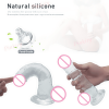 Skin Feeling Realistic Dildo Soft Material Huge Big Penis with Suction Cup Sex Toys for Woman Strapon Female Masturbation - M