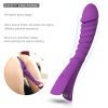 Female vibrator masturbator AV thread charging vibrator female sex products - Purple