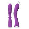 Female vibrator masturbator AV thread charging vibrator female sex products - Purple