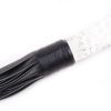 Long Glass Handled Whip Crystal Penis Leather Whip Glass Dildo Masturbation Sex Whip Sexy Adult Games Products Adult Game Tool - 1