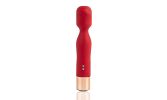 Wand Massager G-Spot Vibrator Clit Vibrator Powerful Stimulation IPX7 Waterproof - Red