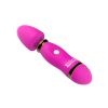 12 Modes Insertable Powerful Wand Massager G spot Nipple Stimulating Vibrator - Pink