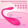 Sex Toys Vibrators Adult Toy - Remote Vibrator with App Control Vibradores, G Spot Vibrator with 9 Powerful Vibrations - Rose