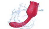 20 Modes False Penis G-spot Vibrator Stimulation Suction Clitoris Dildo - Red