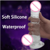 Skin Feeling Realistic Dildo Soft Material Huge Big Penis with Suction Cup Sex Toys for Woman Strapon Female Masturbation - M