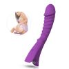 Female vibrator masturbator AV thread charging vibrator female sex products - Purple